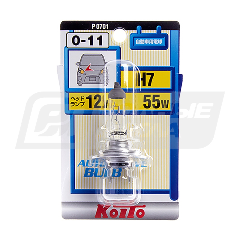 KOITO H7 12V 55W PX26d T11, 1шт P0701